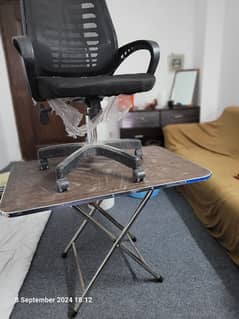 chair and desk