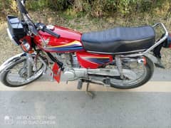 Honda 125 motorcycle 2010 model urgent for sale Pakistan