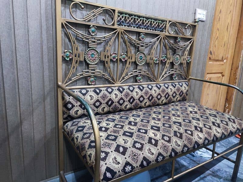 Iron bed set for sale 6