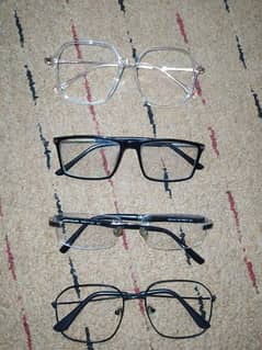 4 glasses frames