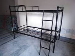 IRON BUNKER BED (DOUBLE DECKER)