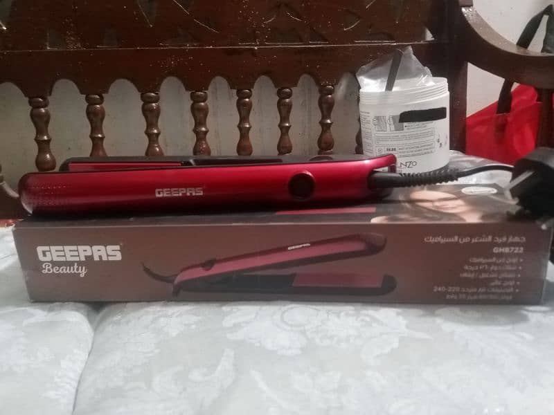 ceramic hair straighteners geepas beauty dubi mad 2