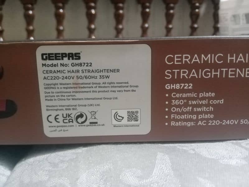 ceramic hair straighteners geepas beauty dubi mad 4