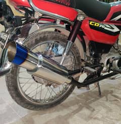 HKS Exhaust with bend pipe for bikes just 3-4 days used