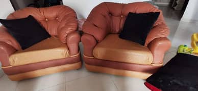 sofa 5 seater rexene condition 7/10 for sale