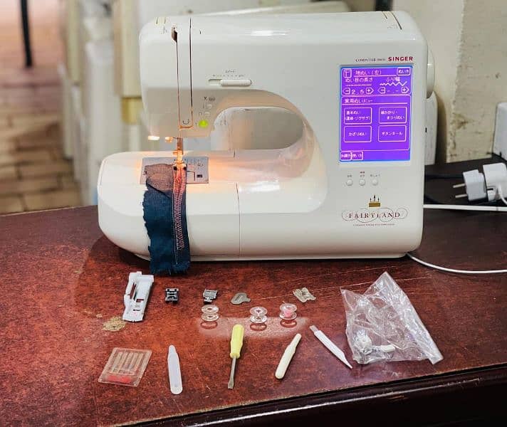 singer fairyland embroidery machine 1