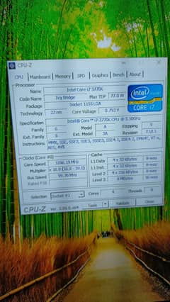 Intel core i7 3770k/ gaming ram 16gb Corsair heatsink