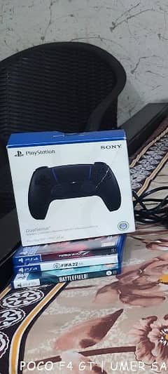 ps5 and PS4 games with ps5 controller