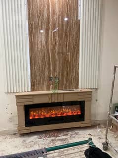 Electric fire place/gas fire places// 03057865194 whtsap