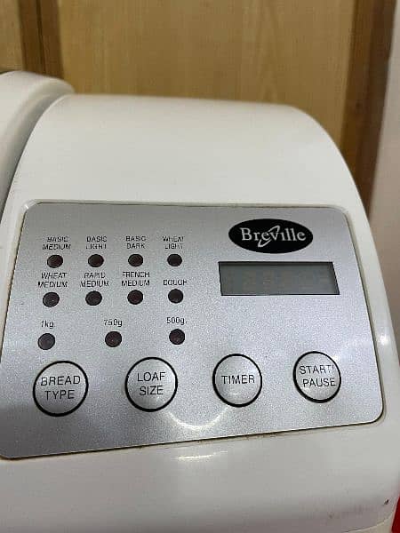 Breville Electric Automatic Breadmaker / Dough / Atta Maker, Imported 4