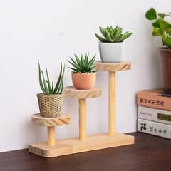 wood stand