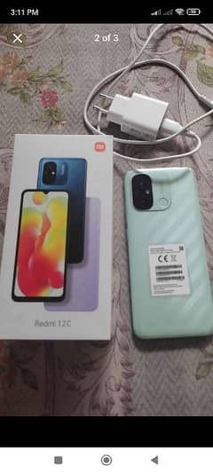 mi Redme 12c 4gb rem 128gb memori