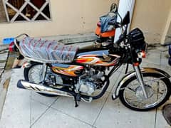 Honda CG125 Black