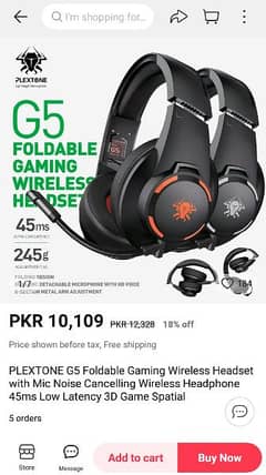 PUBG Gaming Plus Music Headphone