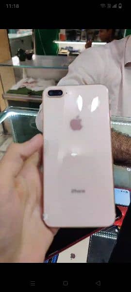 iphone8+ (64gb) javi sim unlocked 10/10 condition hn 03332066475 3