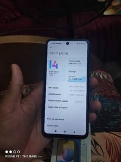 redmi not 10 blue 5G mobile ۔sirf box sath hy