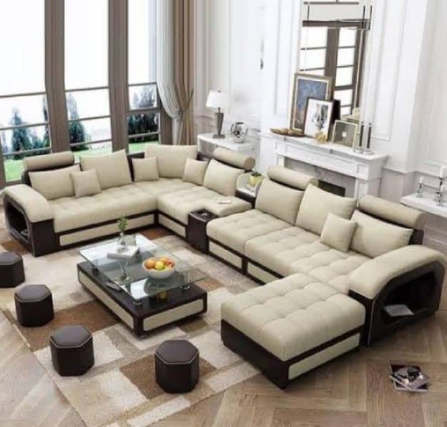 sofa set-u shape sofa-living sofa-sofa-L shape sofa 4