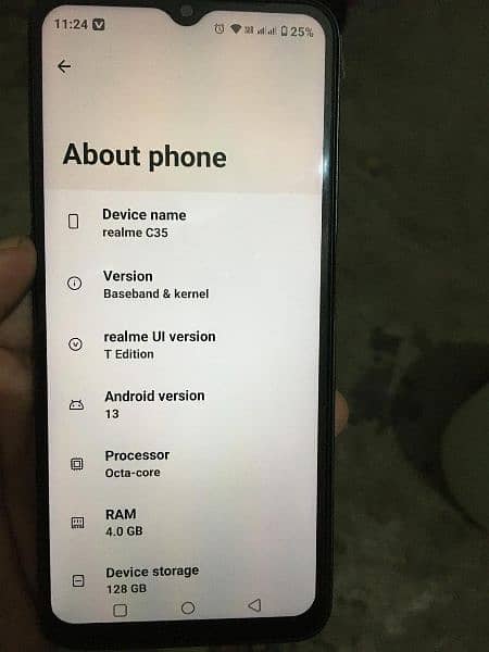 realme c35 4+4 128 2