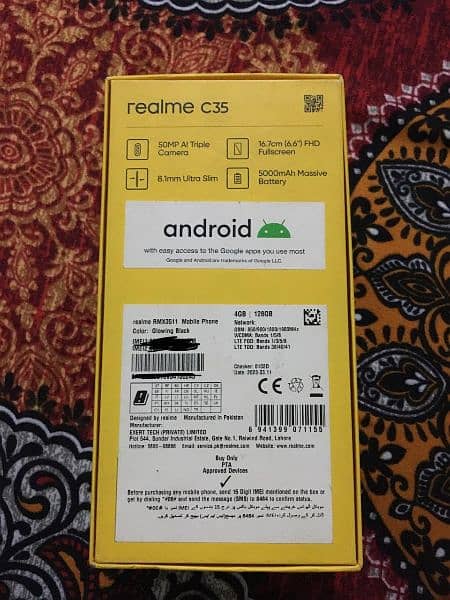 realme c35 4+4 128 8