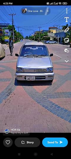 Suzuki Mehran VXR 2004, new engine,suspension,japani tyres,22 fuel avg