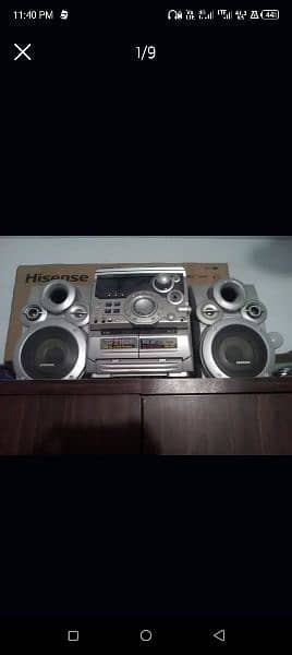 Samsung Dvd/cassette player 5