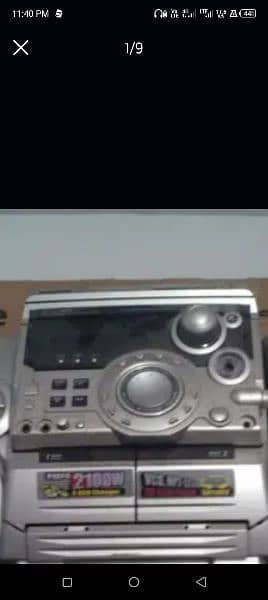 Samsung Dvd/cassette player 6