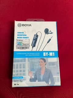 Boya BY-M1 microphone for recording