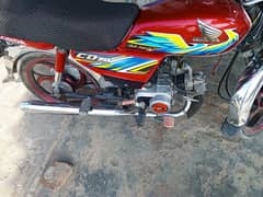 HONDA cd70 2021 model good condition