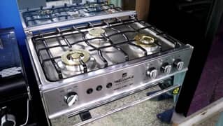 NasGas 3 burner Cooking Range