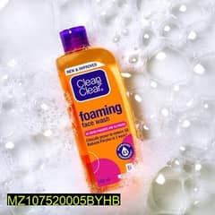 Foaming face wash