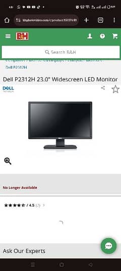 24 inch LCD Model P2312H And RGB Keyboard And Mouse