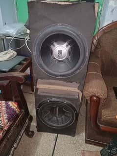 2 Base speakers 12 inch