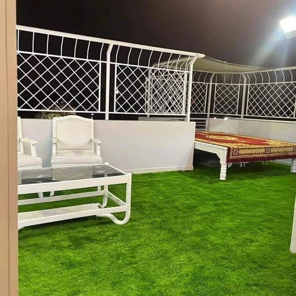 Artificial Grass - Green Fake Carpet - Astro Turf Waterproof Grass 2