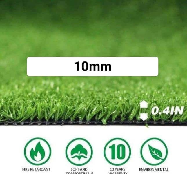 Artificial Grass - Green Fake Carpet - Astro Turf Waterproof Grass 13