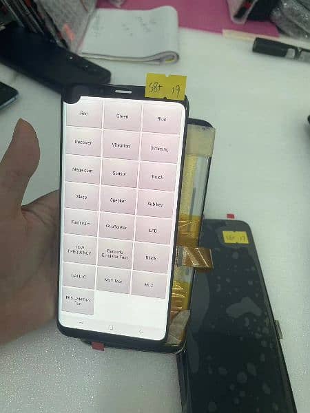 samsung dotted panel doted Lcd s22,s21,s20,plus,FE,ultra,s8,s10,plus. 8