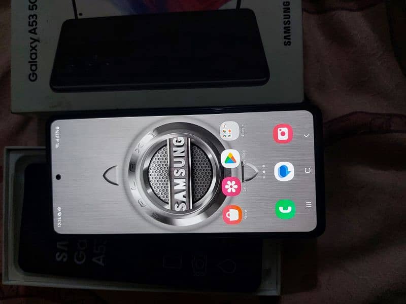 samsung a53 8/128 black color full box 6