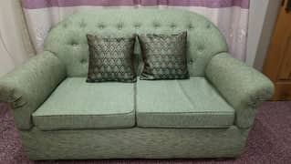 2 Seater Sofa with 2 cushions recently cleaned