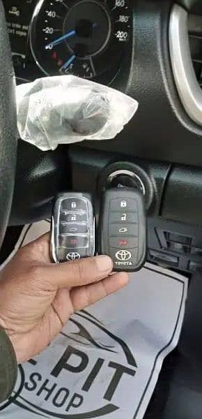 Car key Immobilizer Smart key less Entry - Toyota Honda Suzuki 10