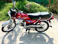 Honda cd70 unique model 2009