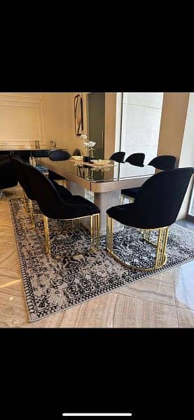 dining table with chairs for sale near babu sabu 10