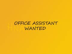 female office assistant required 03073800869