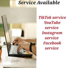 TikTok services/Instagram service/YouTube service/Facebook service/ 0