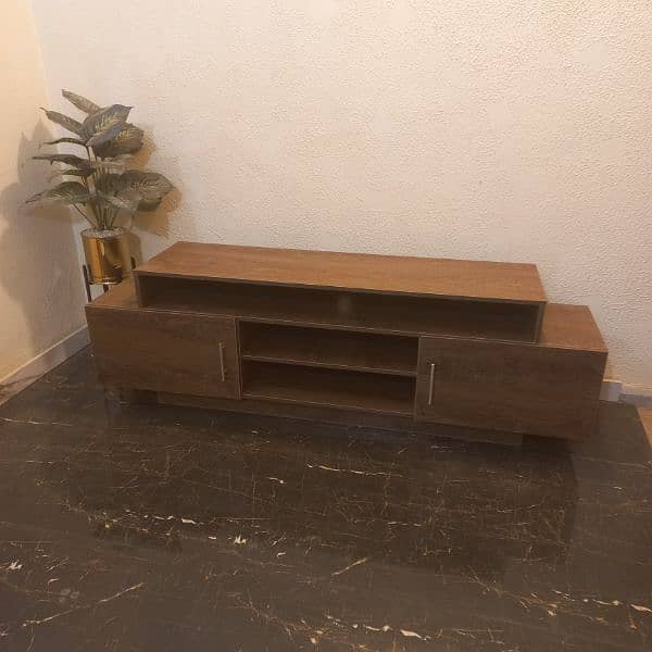 tv console led rack table 1