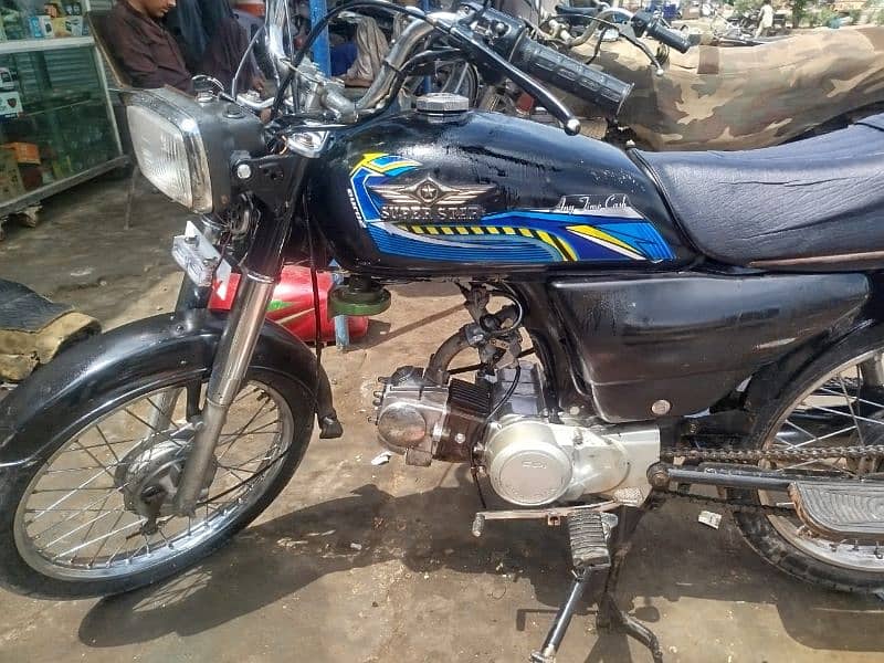 super star 70cc 2018 model karachi number 45000 4