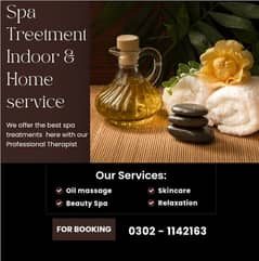 Spa & Beauty Treetment For Females indoor & Home service