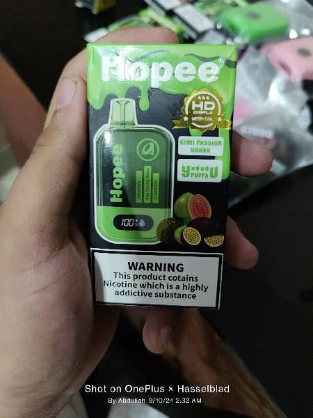 Disposable flavored pods 9000 puff 8