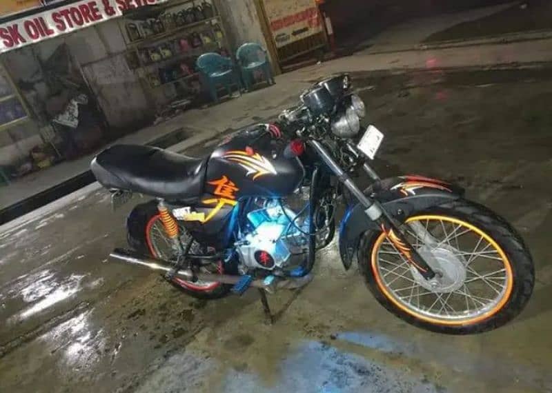 super edition 100 cc self modified exchange possible 6