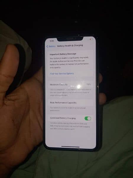 iphone Xs max 256gb penal change bettry service 3