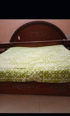 shesham wood bed set