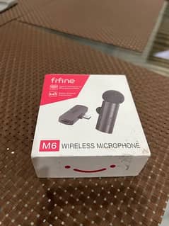 Fifine M6 Wireless Microphone For iPhone and Android